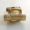 GOGO 2 way Pilot Diaphragm Brass electric 110v 220v ac water pneumatic normally closed Solenoid Valve 1 1/4" BSP 35mm PX-35 NBR