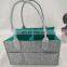 felt baby diaper caddy bag nursery storage bag bin and car organizer for diaper