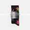 Direct factory bulk wholesale maple leaf printed custom made socks for women