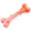 Bone-shaped mixed-color dog toys pet grinding teeth training dog chewing toys