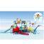 Kids and adults large fiberglass water playground water park Interactive entertainment recreation facility water house