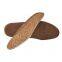 Factory Outlet Cheap Price Comfort Molded Cork Insole Shock Absorption Custom Portable Insert for Shoes