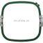 High quality Tajima Green Plastic Embroidery Hoops Frames TA330 with Arm Width 360mm Industrial Tubular Frames