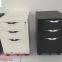Professional design metal 3 drawer?mobile pedestal?with 5 casters for office desk