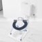 Reinforcement is convenient for the elderly to sit on the toilet stool squat toilet seat stainless steel toilet chair pregnant w