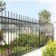 Hot Sales Ornamental Used Wrought Iron Fencing zinc steel fence security barrier
