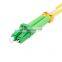 2.0mm 3.0mm LC duplex singlemode optical fiber connector