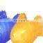 shark shape second mold injection Pet dog chew toy Dog Molar Bite Toys for Aggressive Stick Teeth Cleaning Toys
