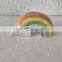 Custom Rainbow Shaped Cute Ceramic Piggy Bank Money Box Jar for Girls