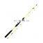 New Yellow Green Color Carbon Fiber fishing Rod 1.6m/1.8m/2.1m/2.4m Smooth Guide Ring Spinning&Casting Fishing lure Rod