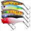 4colors 7cm, 8.5g Plastic Popper Lure Fishing Gear Wholesale Topwater Fishing Popper