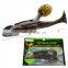 4.5cm 0.5g Various Color PVC Double Tail New Soft Frog Lure