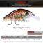 New style sea fishing chubby rock bait 78mm/12G bionic lure plastic hard bait wholesale crank lure