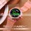 SKMEI 1597 Luminous Watch Women LED digital Colorful Light with Transparent Case Strap