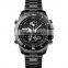 SKMEI 1839 Luxury Digital Watch Men Reloj De Hombre Stainless Steel Waterproof Analog Watch