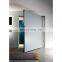 Solid wood white lacquer pivot swing door