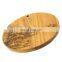 Customized Wholesale Round Acacia Wood Chopping Board for Kitchen Breakfast Cutting Board