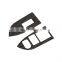 Soft Carbon Fiber Car Window Switch Control Panel Sticker Interior Glass Lifting Switch Frame for Subaru BRZ Toyota 86 2016-2020