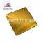 Stamping decorative color stainless steel plate 201 304 316L pvd coated golden mirror HL stainless steel sheet