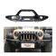 4x4 Offroad front bumper for Jeep wrangler JL 2018+ bumper guard with sensor hole