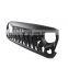 Black Front Grille for Jeep wrangler JK 2007+ auto front Grille Grill 4x4 accessory maiker manufacturer
