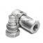High Pressure Hydraulic Quick Coupler Set stainless steel Screw to connect couplings Hydraulic hand tool