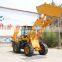 Mini tractor with front end loader and backhoe