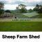 steel structure garden shed, eps sandwich roof panel farm steel frame shed warehouse, low cost industrial shed design