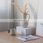 New Creative White Hydroponic Vase Wedding decor Geometric Decorative Handicraft Ceramic Vase For Home Decoration
