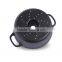 TRIONFO pre-seasonedcast iron bbq gas grill
