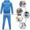 wholesale polyester vendor sportswear slim fit jogging sport tracksuits logo custom tracksuit for men