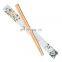 Disposable natural Twins bamboo chopsticks full paper wrapped printed customized logo