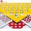 Color coated perforated aluminum sheet various of different hole shapes