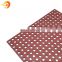China factory high quality decorative powder coated perforated metal sheet
