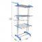 Multifunctional clothes rack floor to floor 4-layer clothes rack balcony simple shoe rack