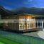 56sqm Galvanised Steel Structure Prefabricated House Residential Houses with Veranda in Netherlands
