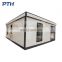 China PTH® High Quality Quick Assemble In 8 House Prefab-X House Modular Foldable House For Living