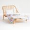 High Quality Wicker Rattan Doll Bed, Mini Beige Rattan Bed for Dolls Best Price Wholesale Vietnam Manufacturer