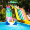Guangzhou water park equipment source manufacturers high-speed combined water slide large-scale water park equipment manufacturing