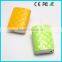 Traval charger 5200mAh usb power bank with cable