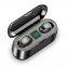 Factory Direct Sale TWS Gaming Earphone Waterproof IP67 Wireless Bluetooth Earbuds With LED Display