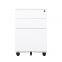Movable Steel Office Furniture 3 Drawer Metal Storage Mobile Pedestal Filing Cabinets