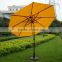 Outdoor furniture iron cheap big folding umbrella japanese parasol without base