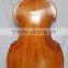 3/4 fully solid round top handmade carved double bass/upright bass