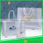 3 Mil Plastic Shopping Bag Frosty Plastic Bags 13''x6''x15'' Plastic Carrier Bags Clear Plastic Bags