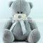 baby alpaca fur teddy bear custom plush toy/plush brown bear toy/soft plush brown bear toy