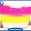 silicone beach handbag lovely totes bag for ladies