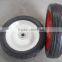 7" solid rubber wheel, semi pneumatic wheel 7"x1.5