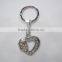 Wholesale rhinestone Letter keychain