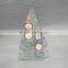 2016 wholesale mercury christmas tree shape tealight candle holder